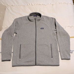 Patagonia Better Sweater Fleece - Large (Birch White / Gray)